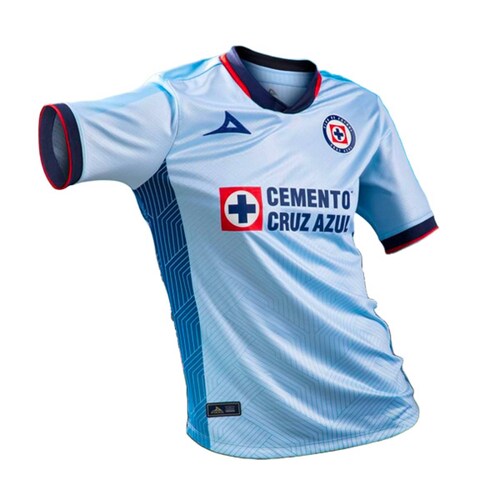 Jersey Pirma Cruz Azul Temporada 23/24 Nino Visita Azul celeste.