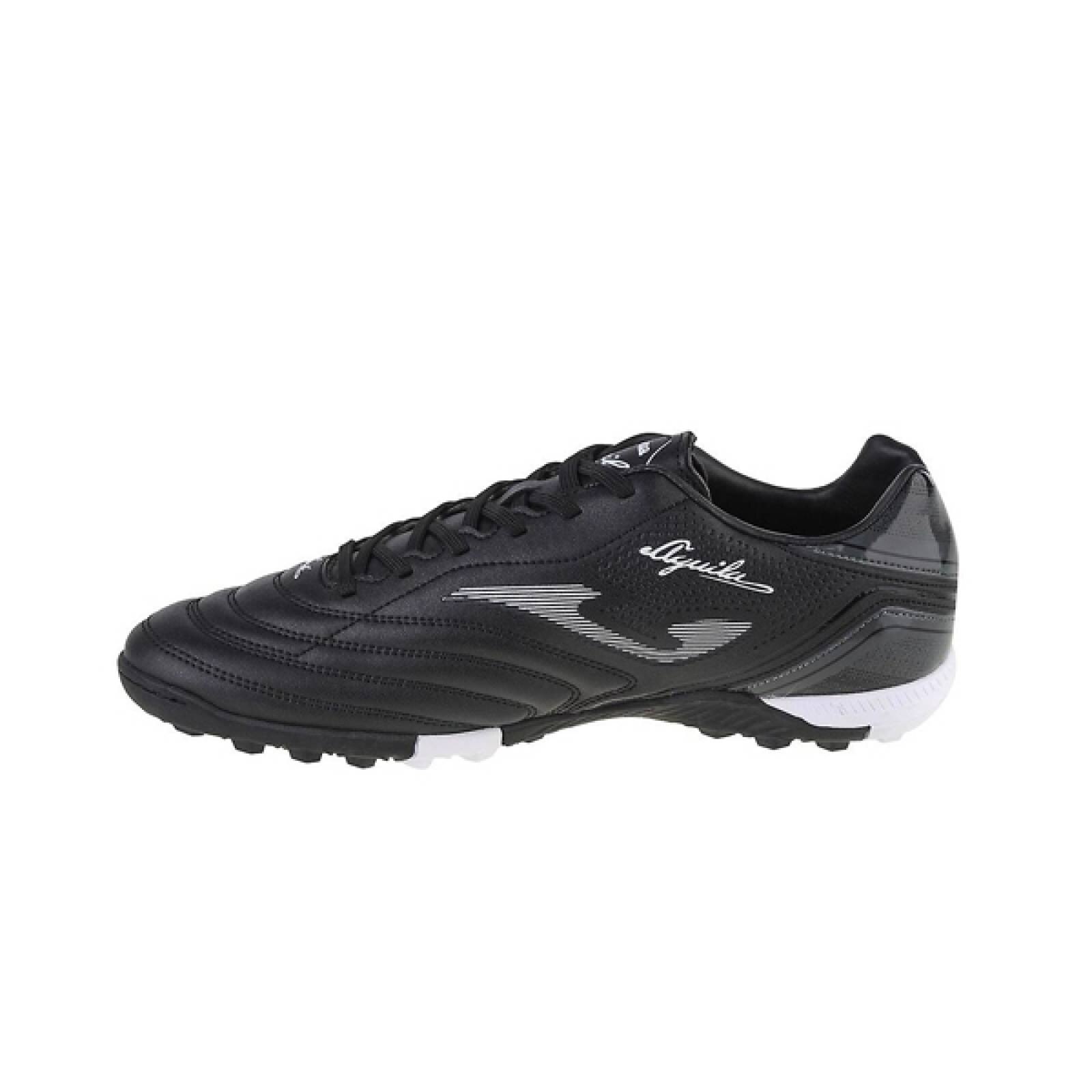 Tenis Futbol Rapido Joma Aguila 2201 Moqueta Turf Negro