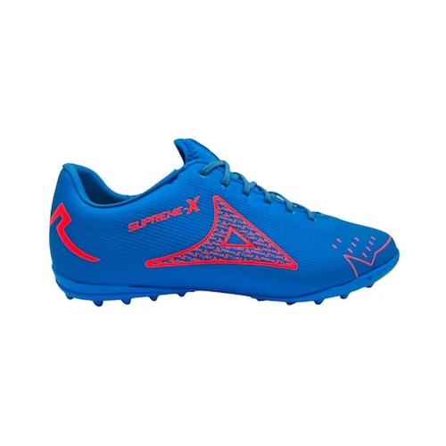 Tenis Pirma Futbol Rapido Supreme X Turf Mod. 3045 Azul/Carmin