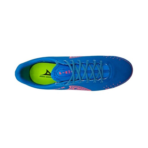 Tenis Pirma Futbol Rapido Supreme X Turf Mod. 3045 Azul/Carmin