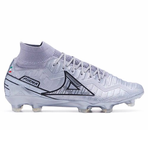 Tenis Pirma Futbol Tachones Skin Gamer Pro 3030 Hombre Plata/Negro.