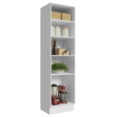 Alacena Mueble de Almacenamiento abierto Madesa 60cm con nichos para cocina