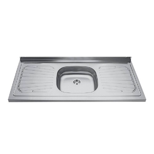 Tablero Tarja Inox para Mueble de Cocina Madesa 120 X 52 