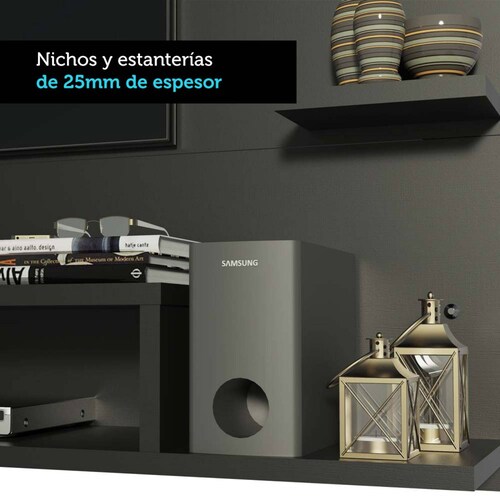 Panel para Tv hasta 60 Pulgadas Madesa Alfa Marrón