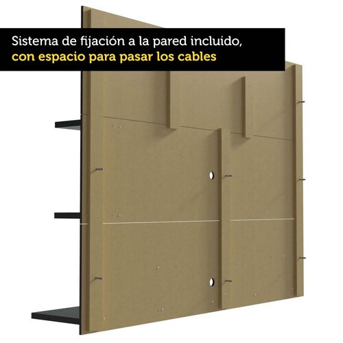 Panel para Tv hasta 60 Pulgadas Madesa Alfa Marrón