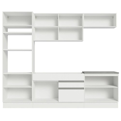 Cocina Integral Modular Madesa 270cm Glamy 13 BB.