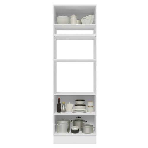 Mueble de Cocina para Horno y Microondas Madesa Glamy 70cm BB.