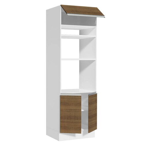 Mueble de Cocina para Horno y Microondas Madesa Glamy 70cm BB.