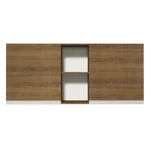 Alacena Madesa Glamy 150 cm 2 Puertas y 2 Nichos.