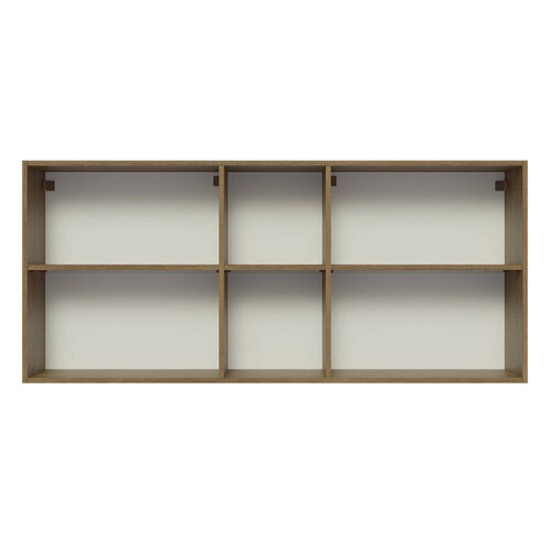 Alacena Madesa Glamy 150 cm 2 Puertas y 2 Nichos.