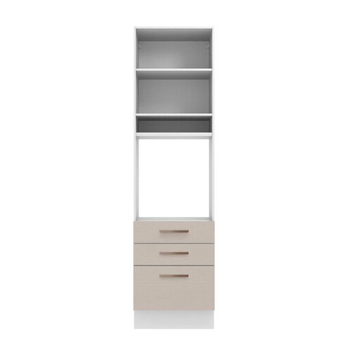 Mueble de Cocina Para Horno 60 cm 1 Puerta y 3 Cajones Agata Madesa.