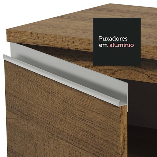 Cocina Integral Esquinera 349cm Glamy Madesa 07.