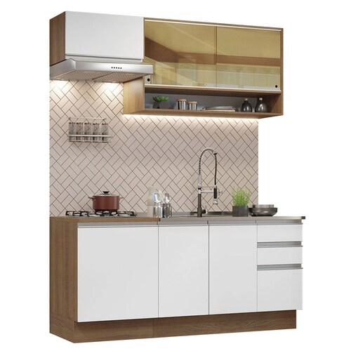 Cocina Integral 180cm Glamy Madesa 08.