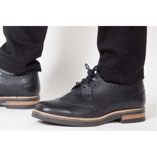 Viceversa Zapatos Brogue Color Negro 