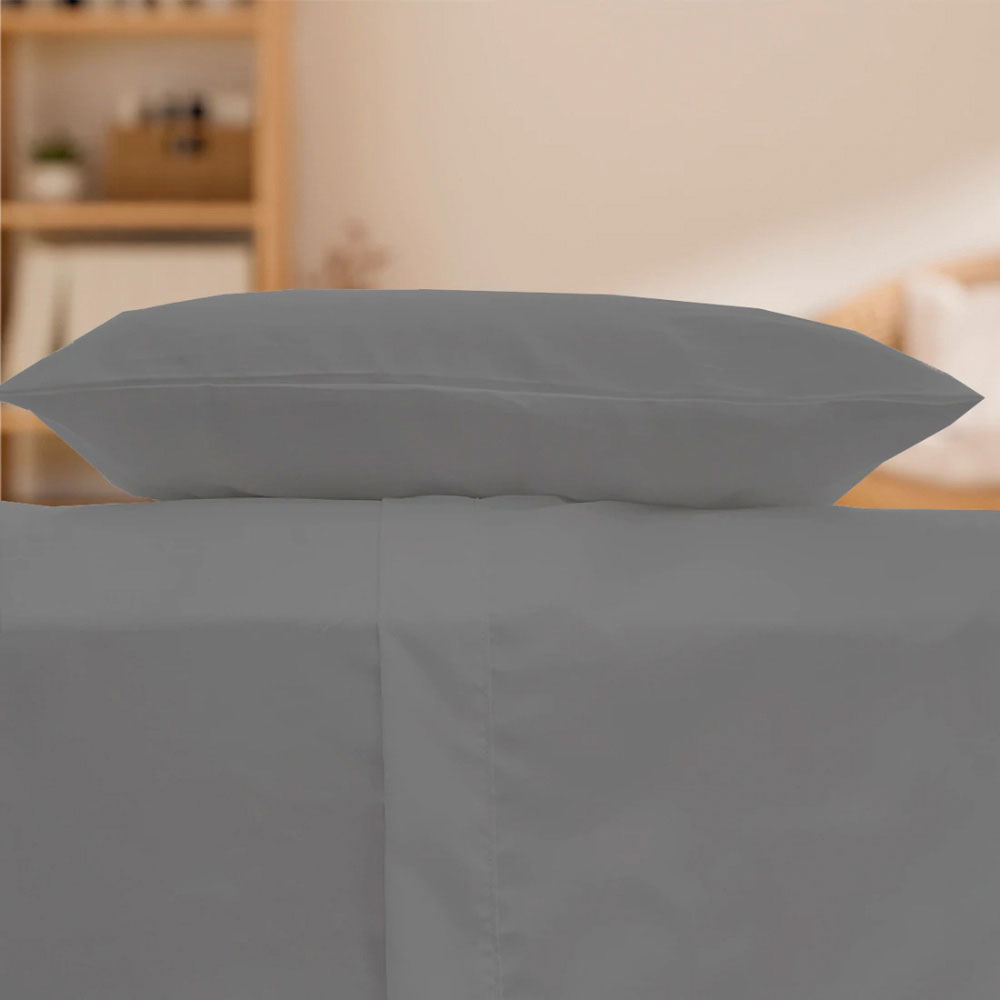 Juego de Sábanas  Queen Size Spring Air Basic Gris