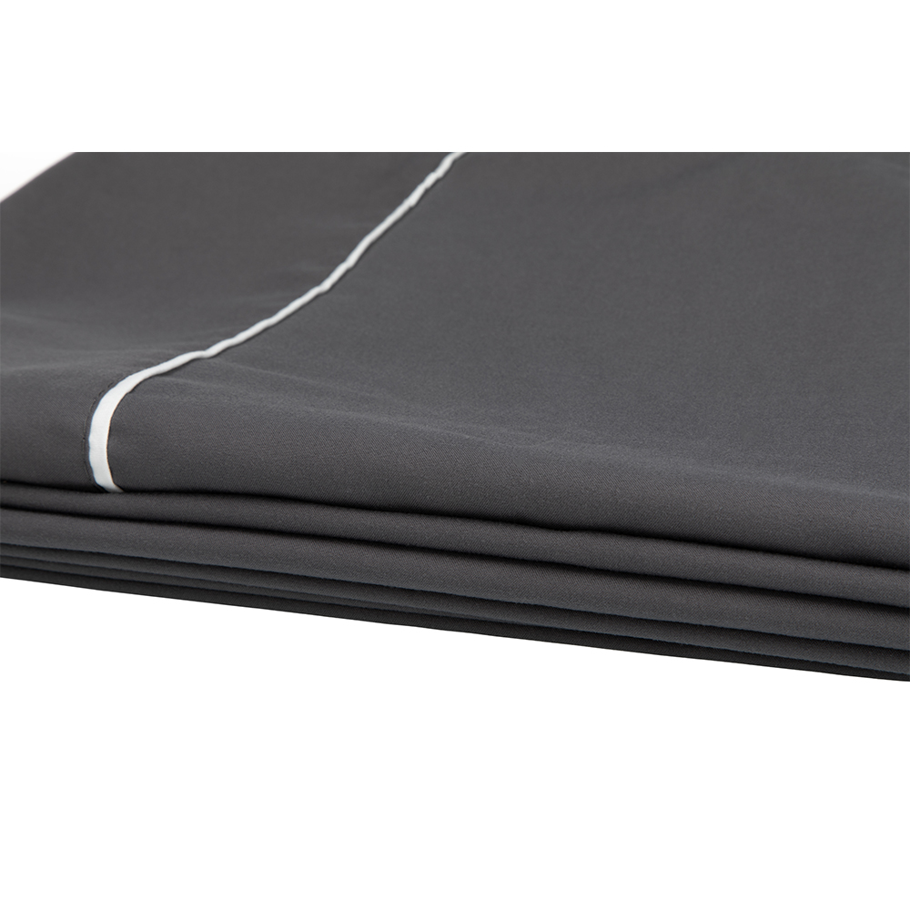 Juego de Sábanas Individual Rogga Royal Gris Oxford