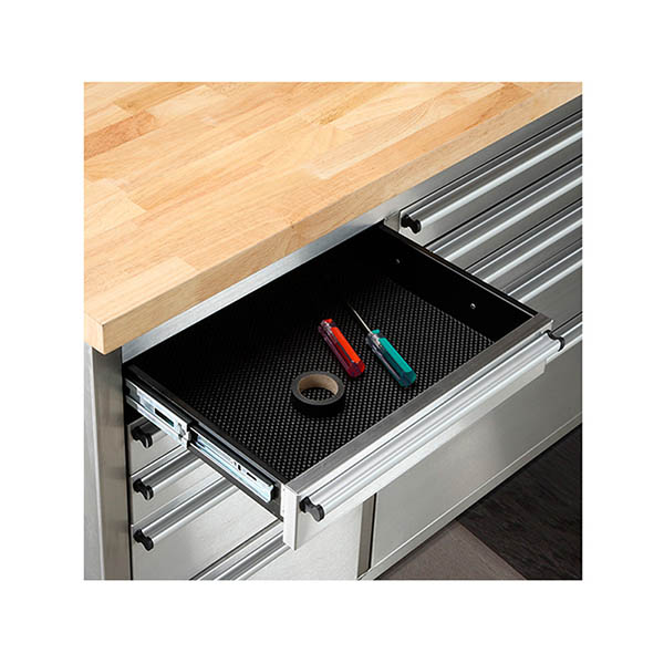Gabinete  Profesional Para Herramientas De Acero Inoxidable De 1.8 M y 15 Cajones Thor Kitchen HTC7215W1.