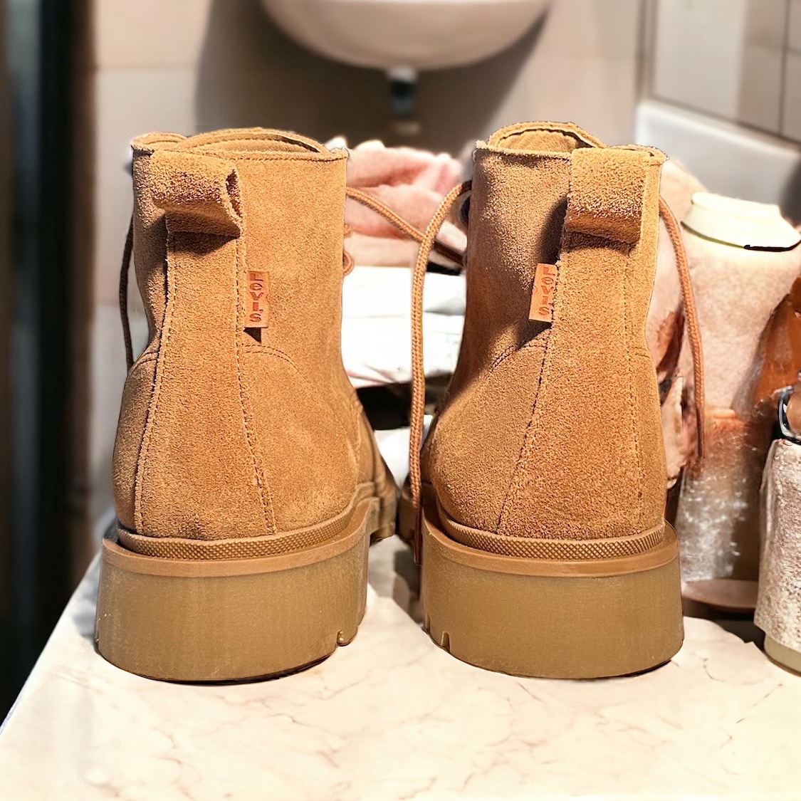 Botas confort de piel para mujer, casuales para exteriores.