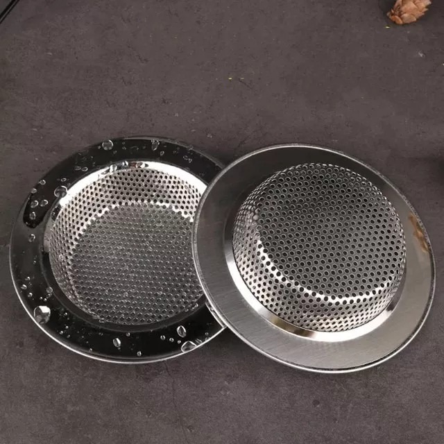  2 Coladeras Diseño P/tarja De Cocina Fregadero Acero Inoxidable.