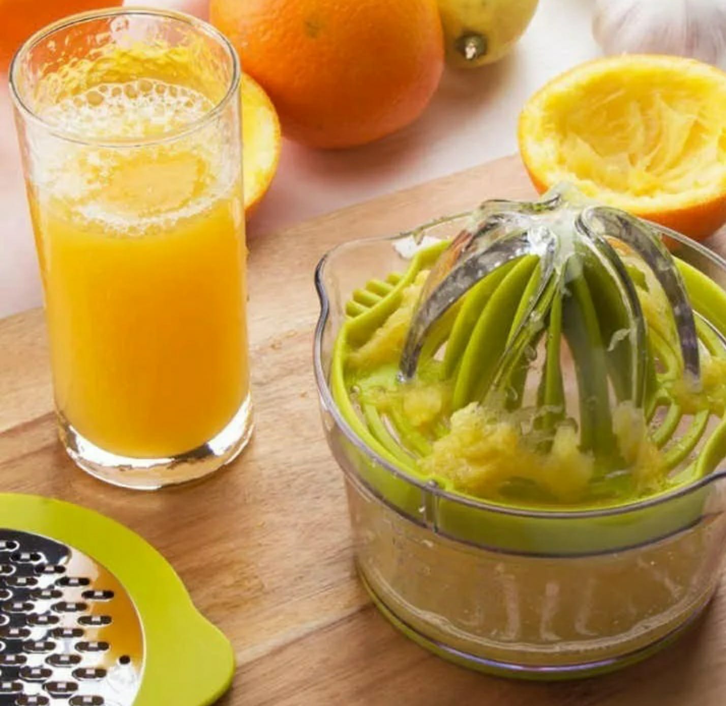 Exprimidor De Jugo Cítricos Naranja Manual Practico Casero .