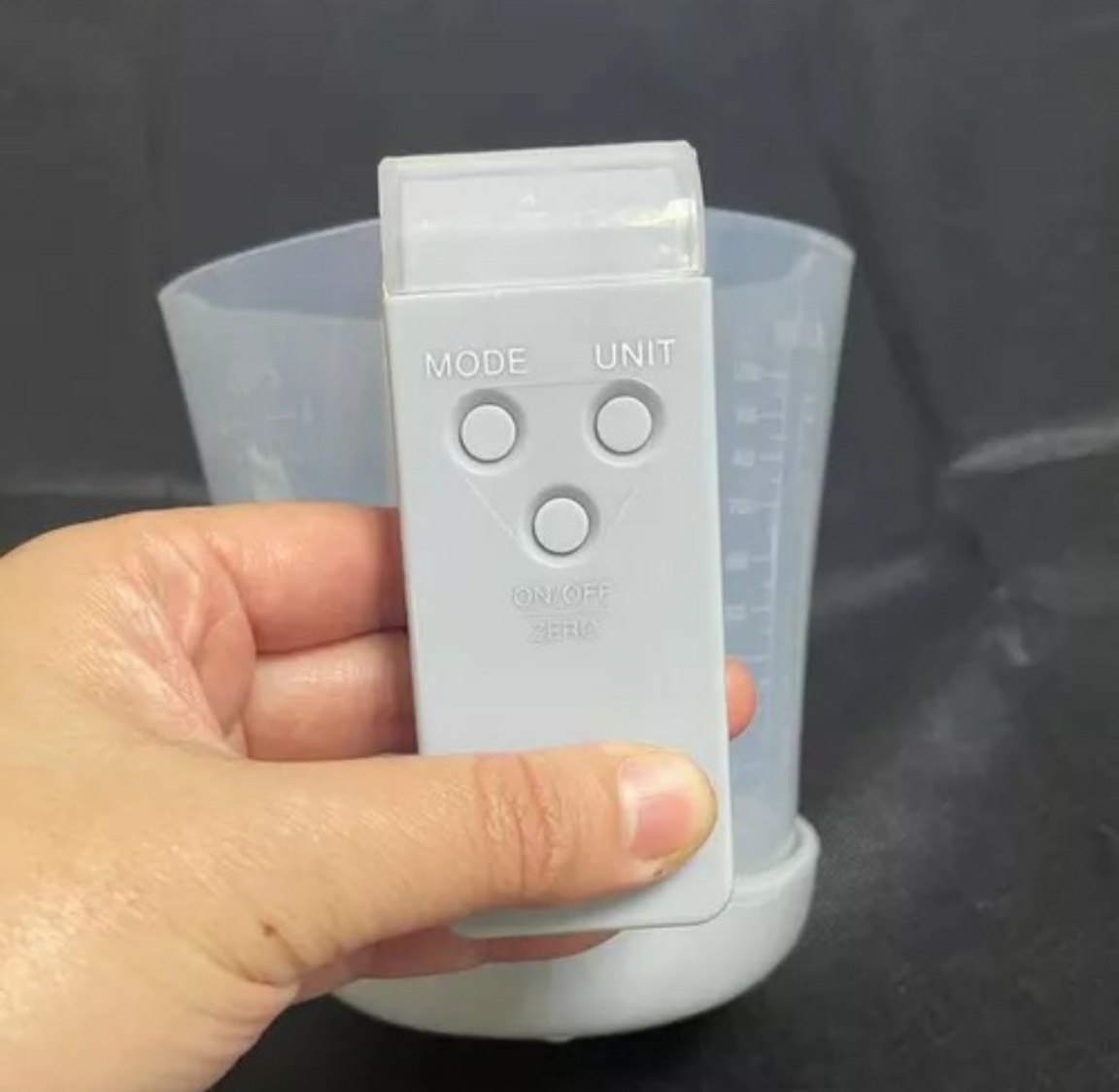 Taza Medidora Con Báscula Digital Pesaje Sólidos Y Líquidos
