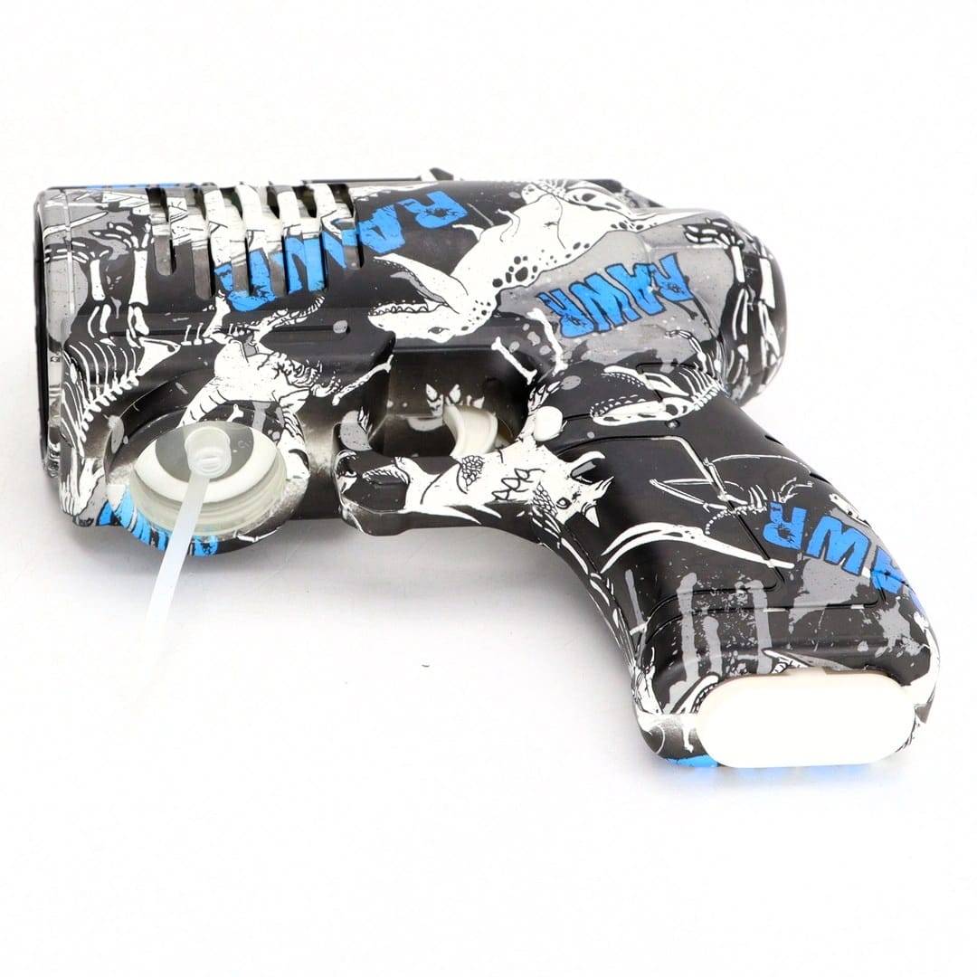 Pistola De Burbujas De Baterías Y Luces Diversión Para Niños.