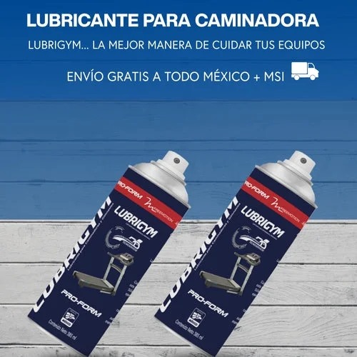 2 Pack Lubrigym Lubricante Especial Para Caminadoras.