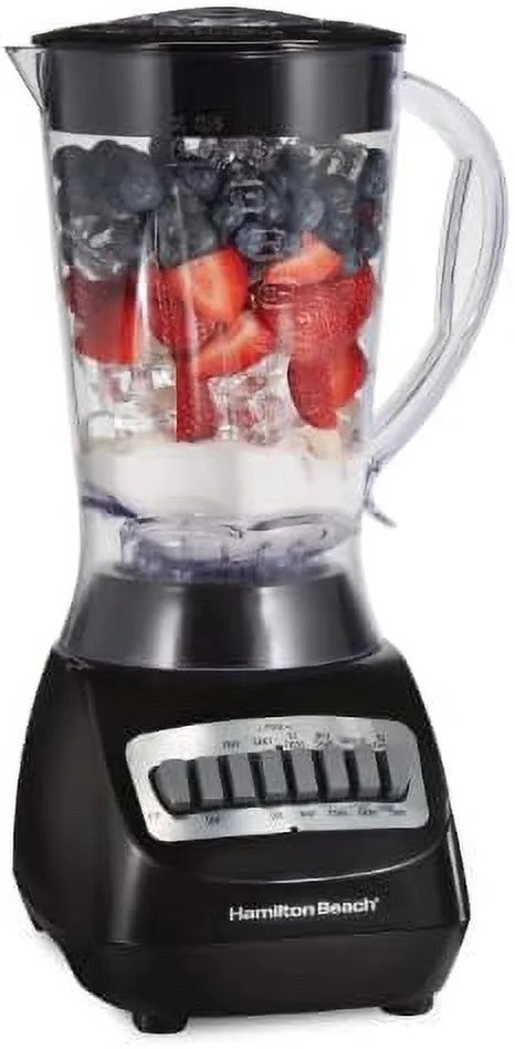 Licuadora Hamilton Beach 50190 56 fl oz negra con vaso de plástico 120V.
