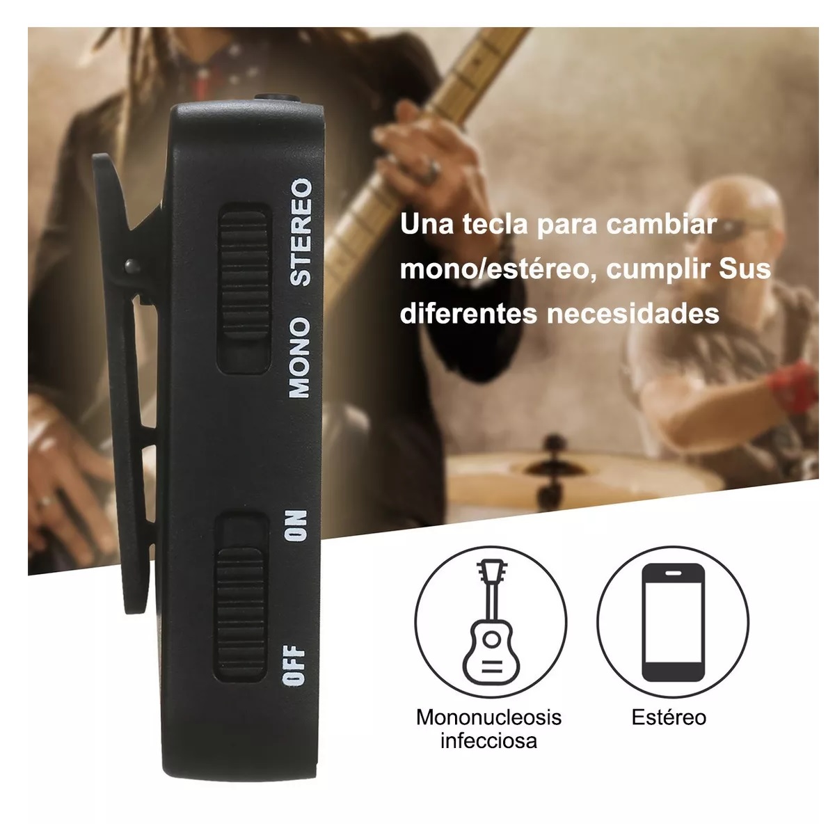 Sistema Inalámbrico De Monitoreo Personal In-ear  Wp10.