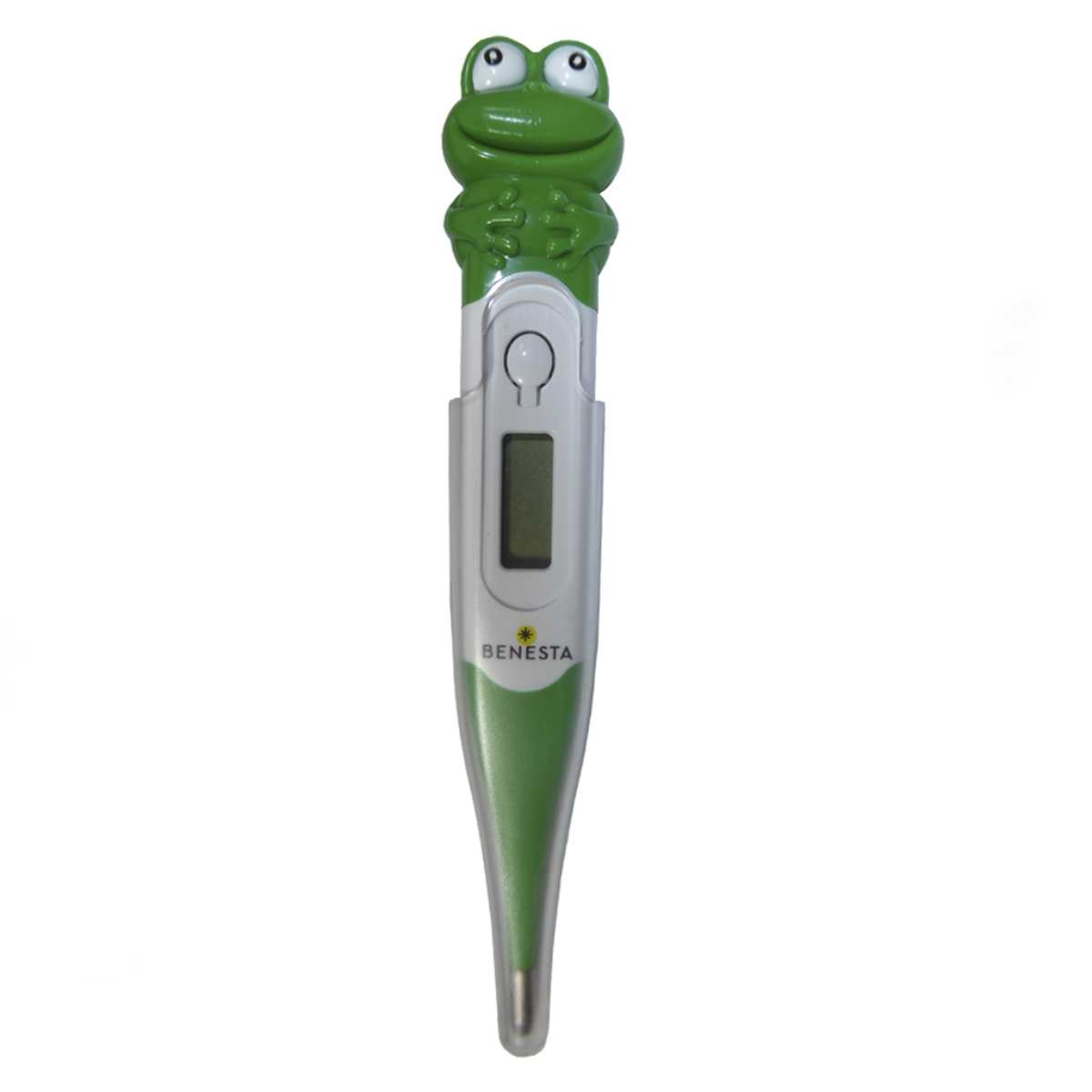 Termómetro Digital Pediátrico Infantil Benesta Pantalla LCD Ranita.