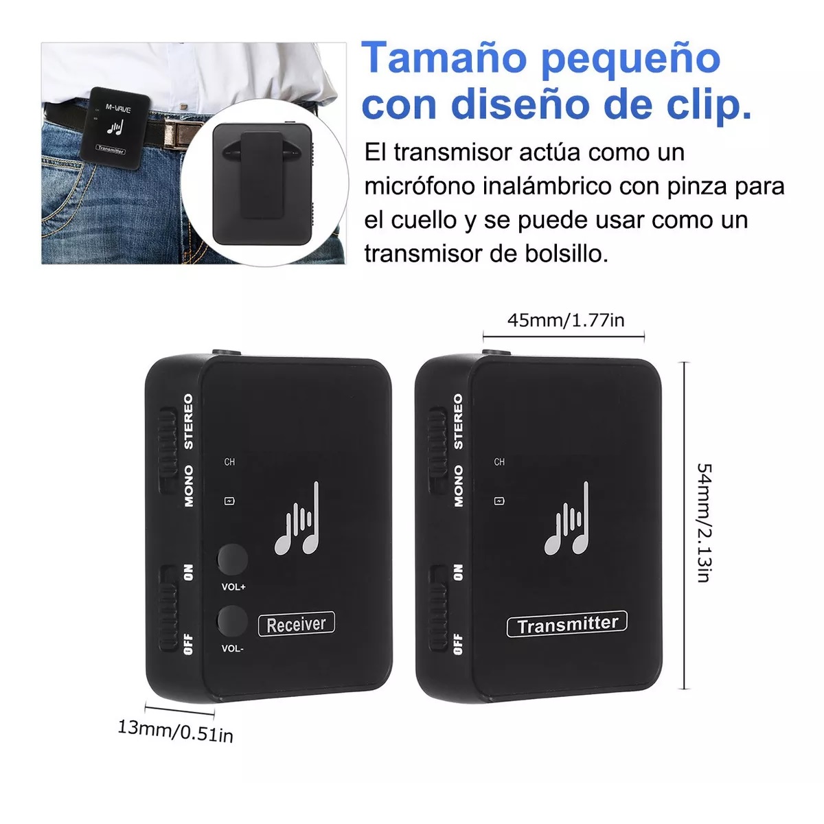 Sistema Inalámbrico De Monitoreo Personal In-ear  Wp10.