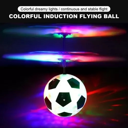 Esfera Mini Drone Volador Luces Led Con Sensor De Altura.