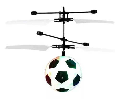 Esfera Mini Drone Volador Luces Led Con Sensor De Altura.