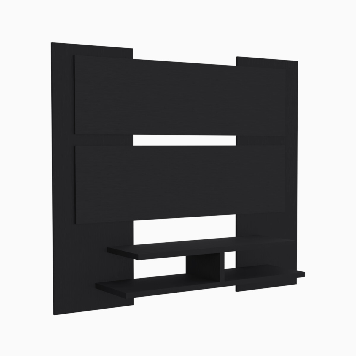 PANEL ARMABLE PARA PANTALLA DE TV 55"MODELO ELTON COLOR CHOCOLATE.