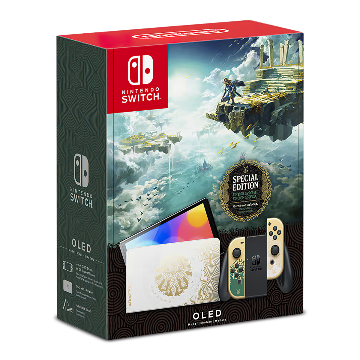 Nintendo Switch Oled 64gb The Legend of Zelda Tears of The Kingdom Edition.