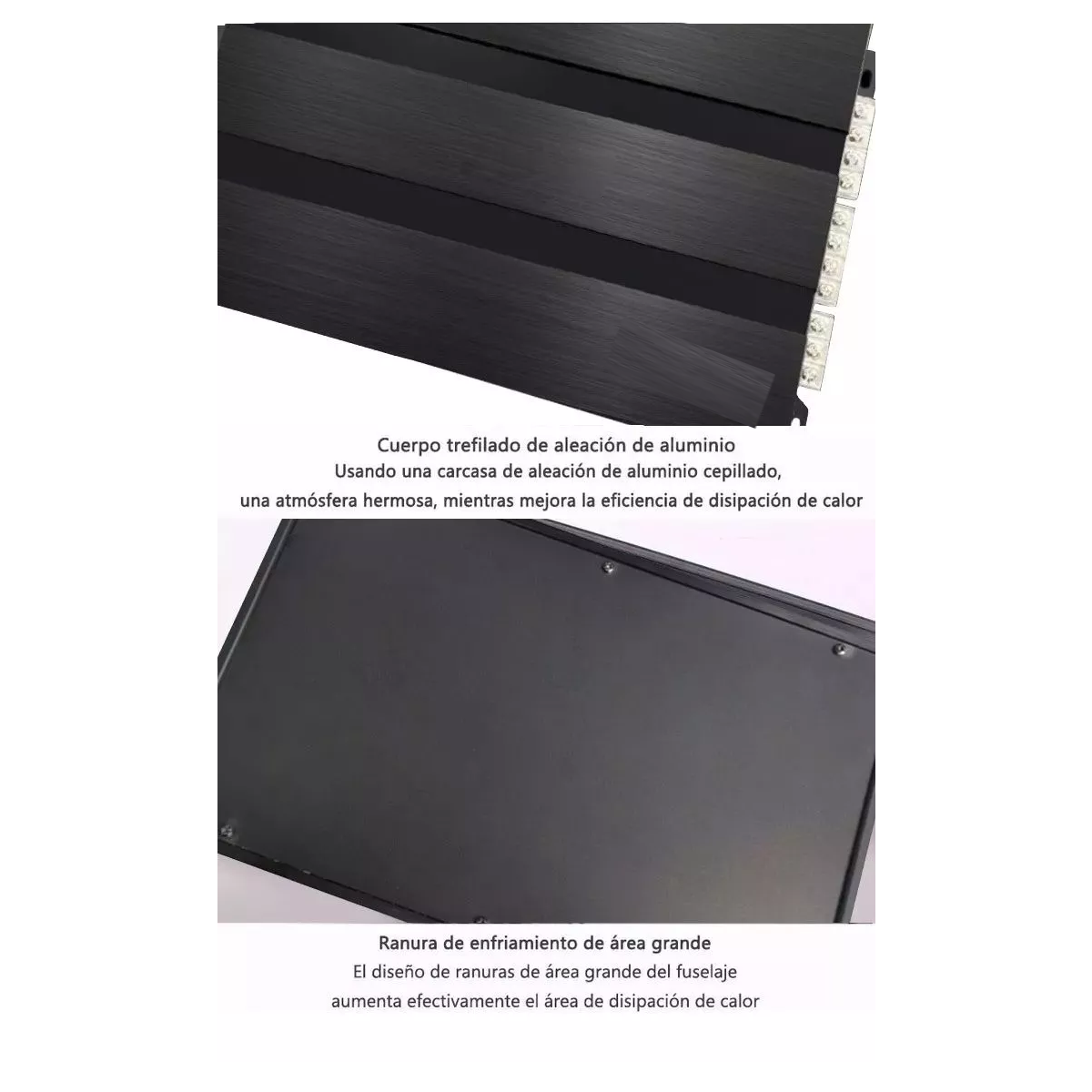 Amplificador Audio 4 Canales Para Auto Carro Con Bluetooth.