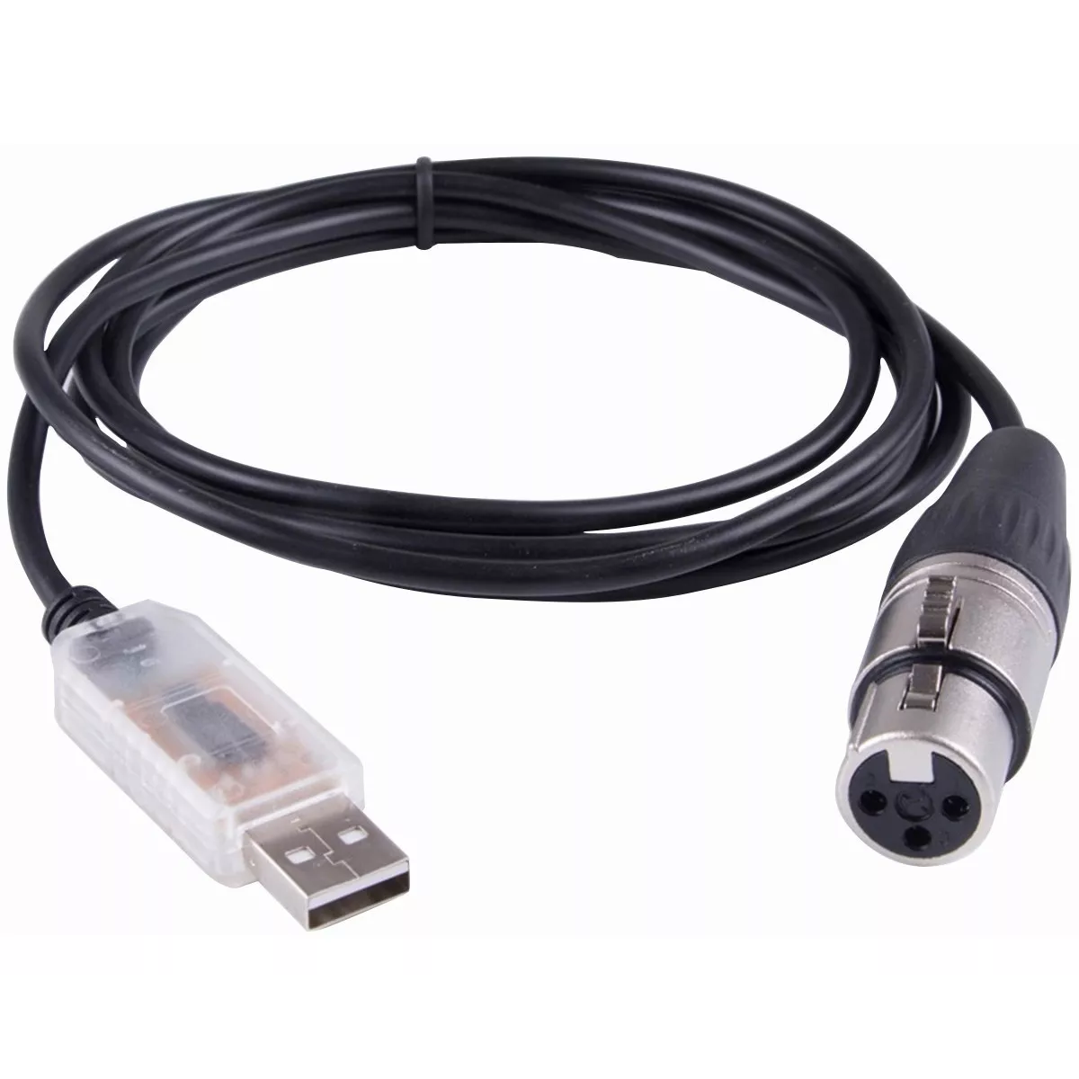 Interface Freestyler,línea De Control Dmx Dj Usb A Dmx512 .