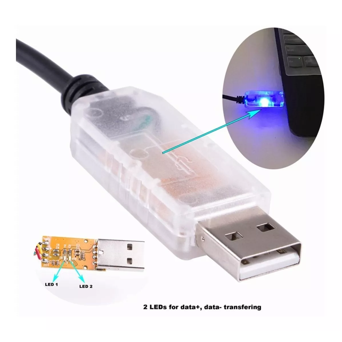 Interface Freestyler,línea De Control Dmx Dj Usb A Dmx512 .