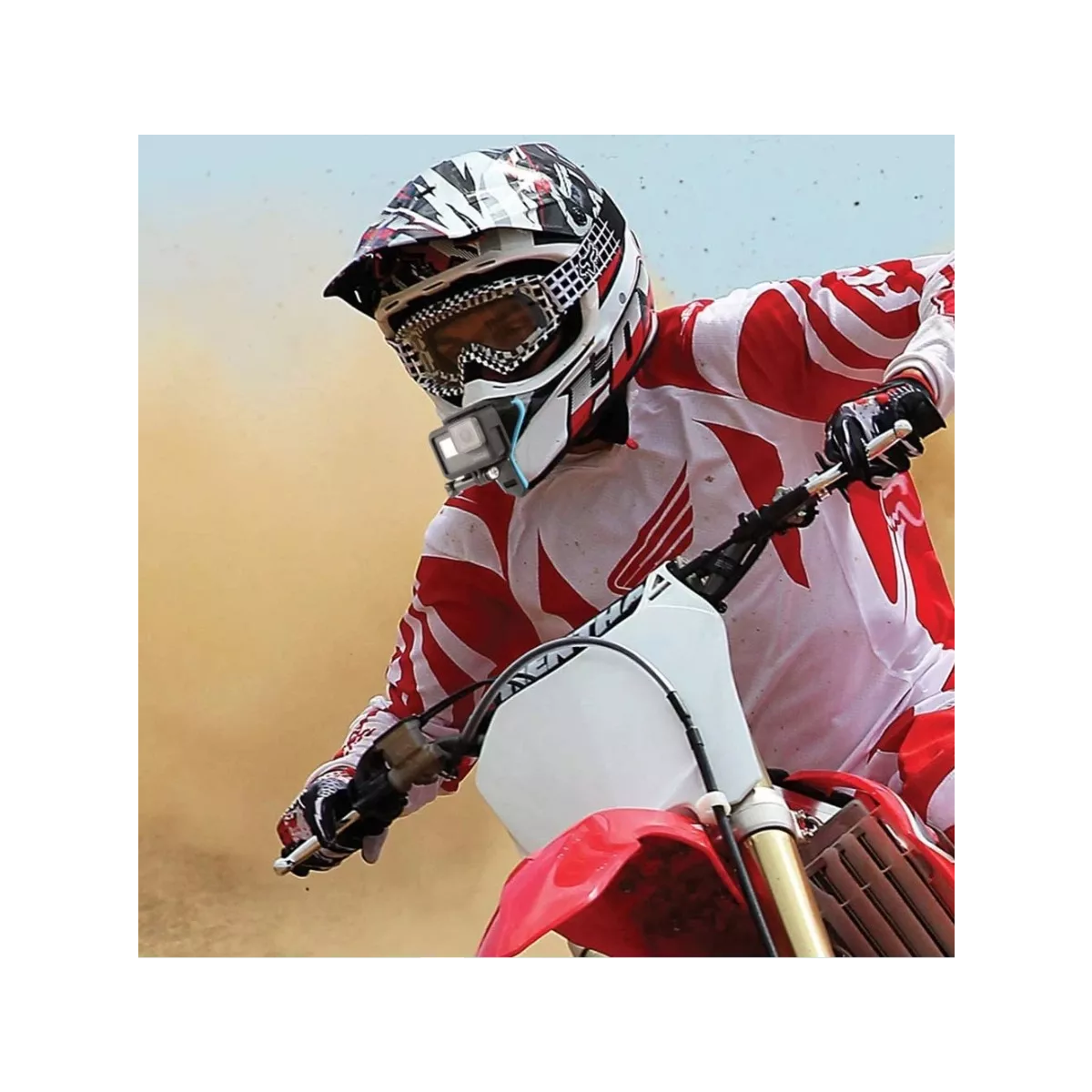 Soporte Para Casco Moto Gopro9/8/7/6/5/4/3 Deportes.