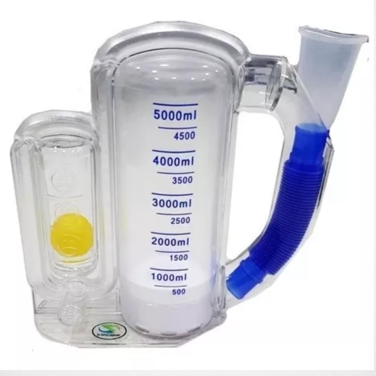 Espirometro De Incentivo 5000 Adulto Ejercitador Pulmonar.