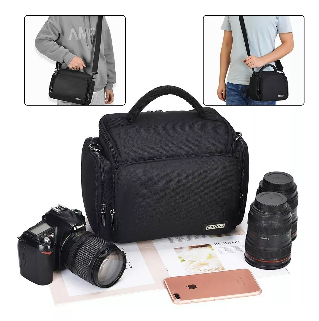 Mochila Para Camara Reflex Compacta Nikon Canon Sony Dslr
