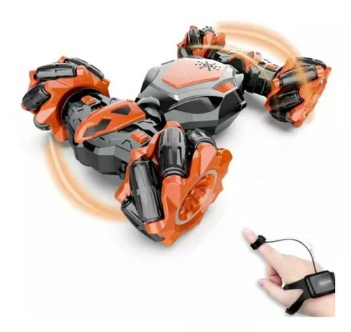 Carro Twisted Naranja Control Remoto 4x4 Sensor Manejo Movimiento.