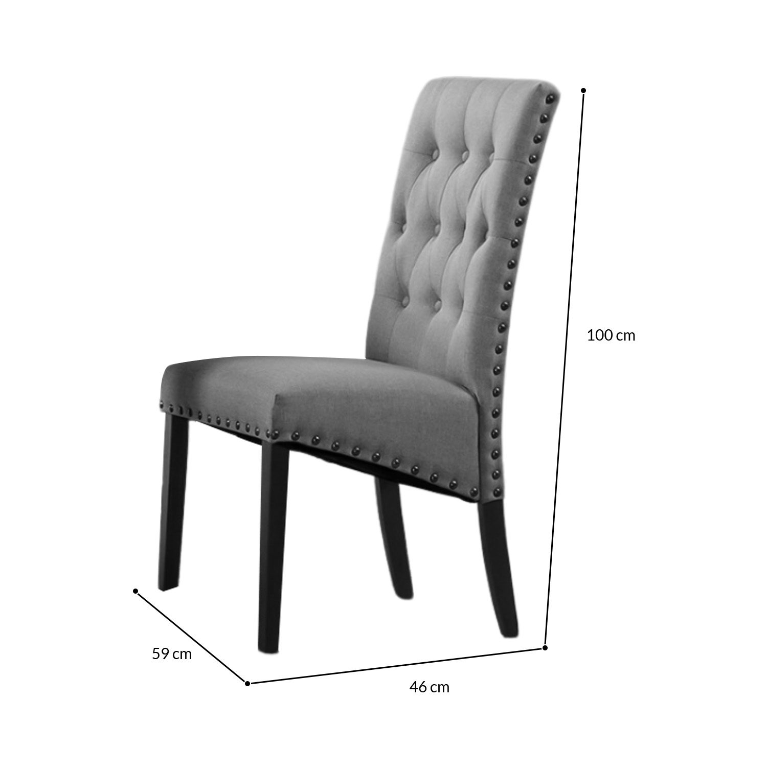 Comedor Elegante con 6 Sillas Bossa Sammi.