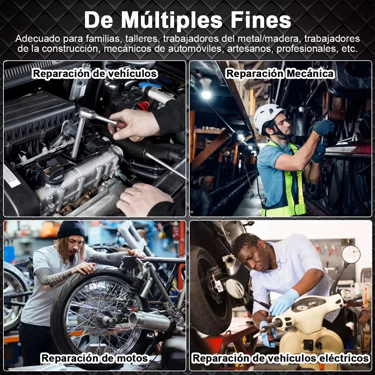 Juegos De Dados Herramienta Reparación Automóviles 172 Pcs.