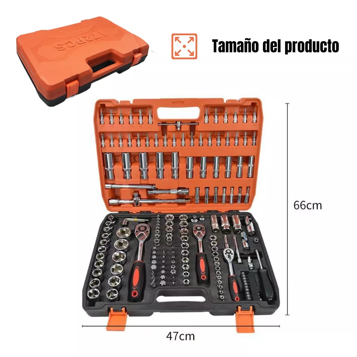Juegos De Dados Herramienta Reparación Automóviles 172 Pcs.
