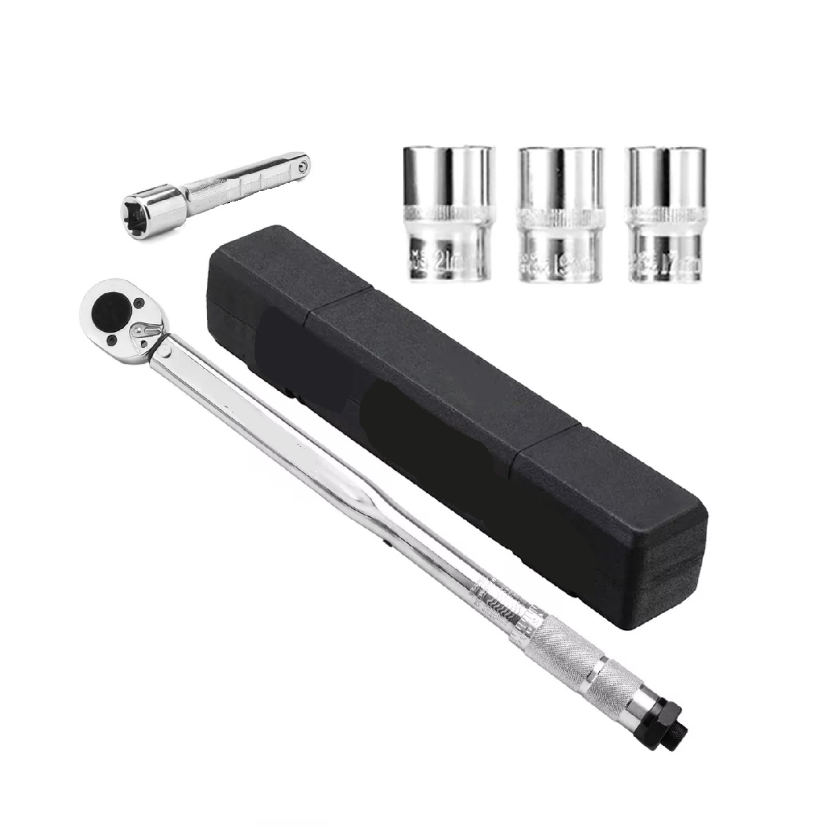 Torquímetro De Trueno Llave Dinamométrica De 1/2 28-210nm.