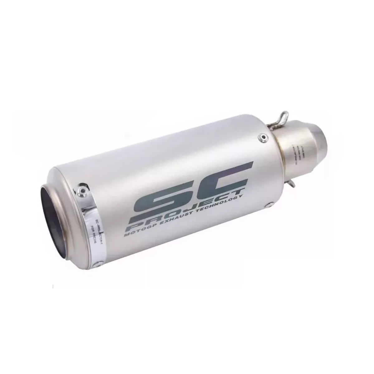 Silenciador De Tubo De Escape Universal Para Motocicleta.