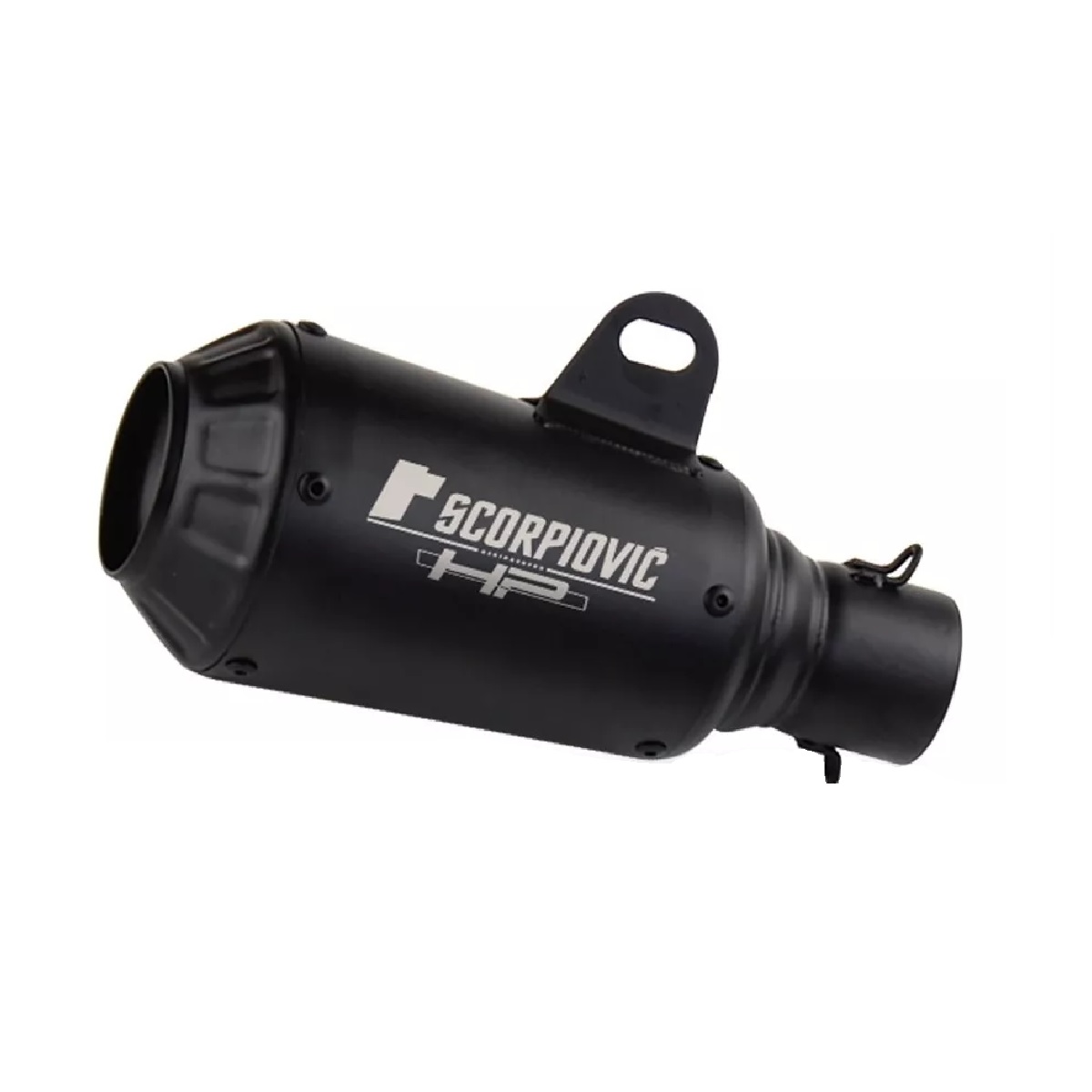 Escape Moto Deportivo Y Silenciador Acero Inoxidable 51mm Negro.