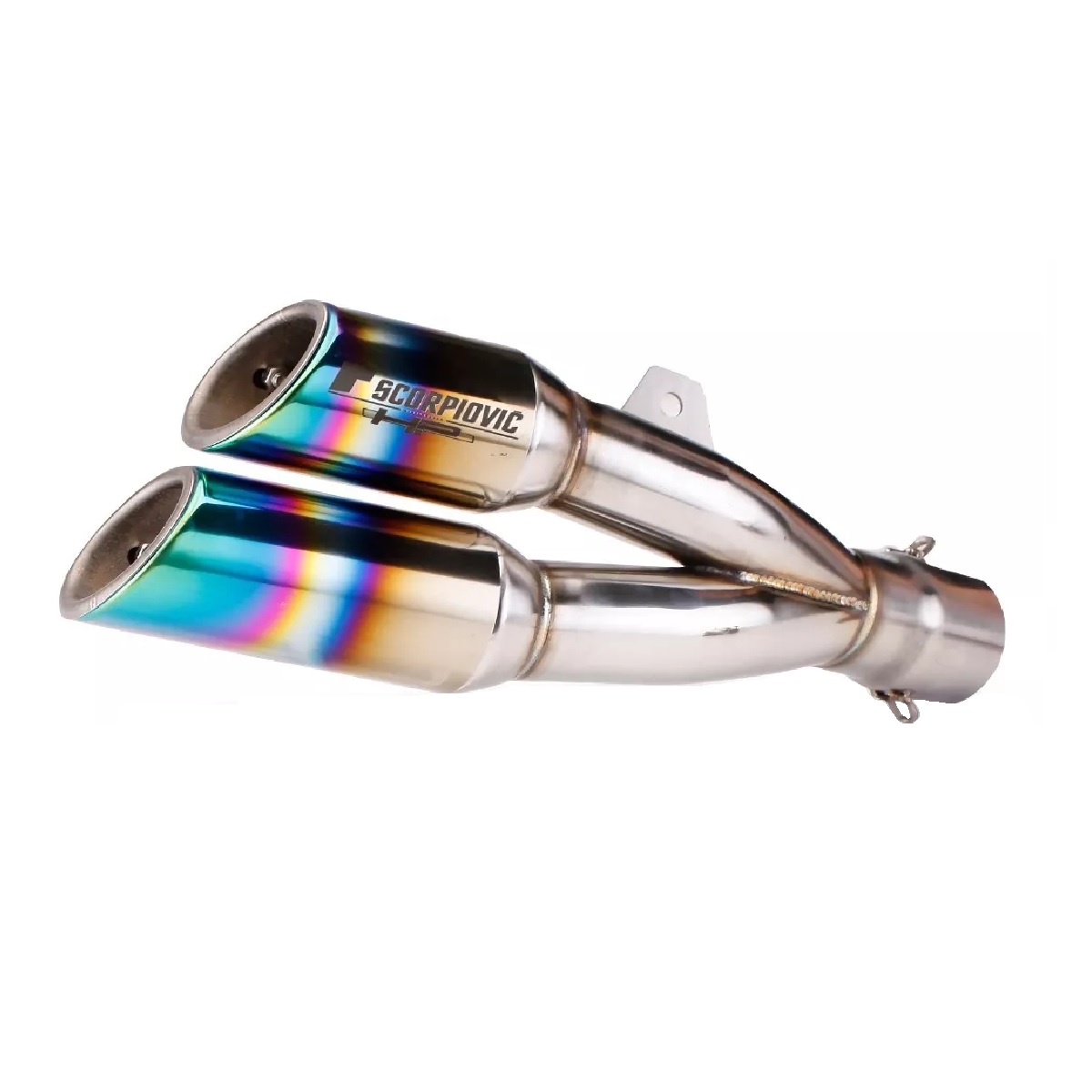 Escape Moto Deportivo Y Silenciador Acero Inoxidable 51mm Multicolor.