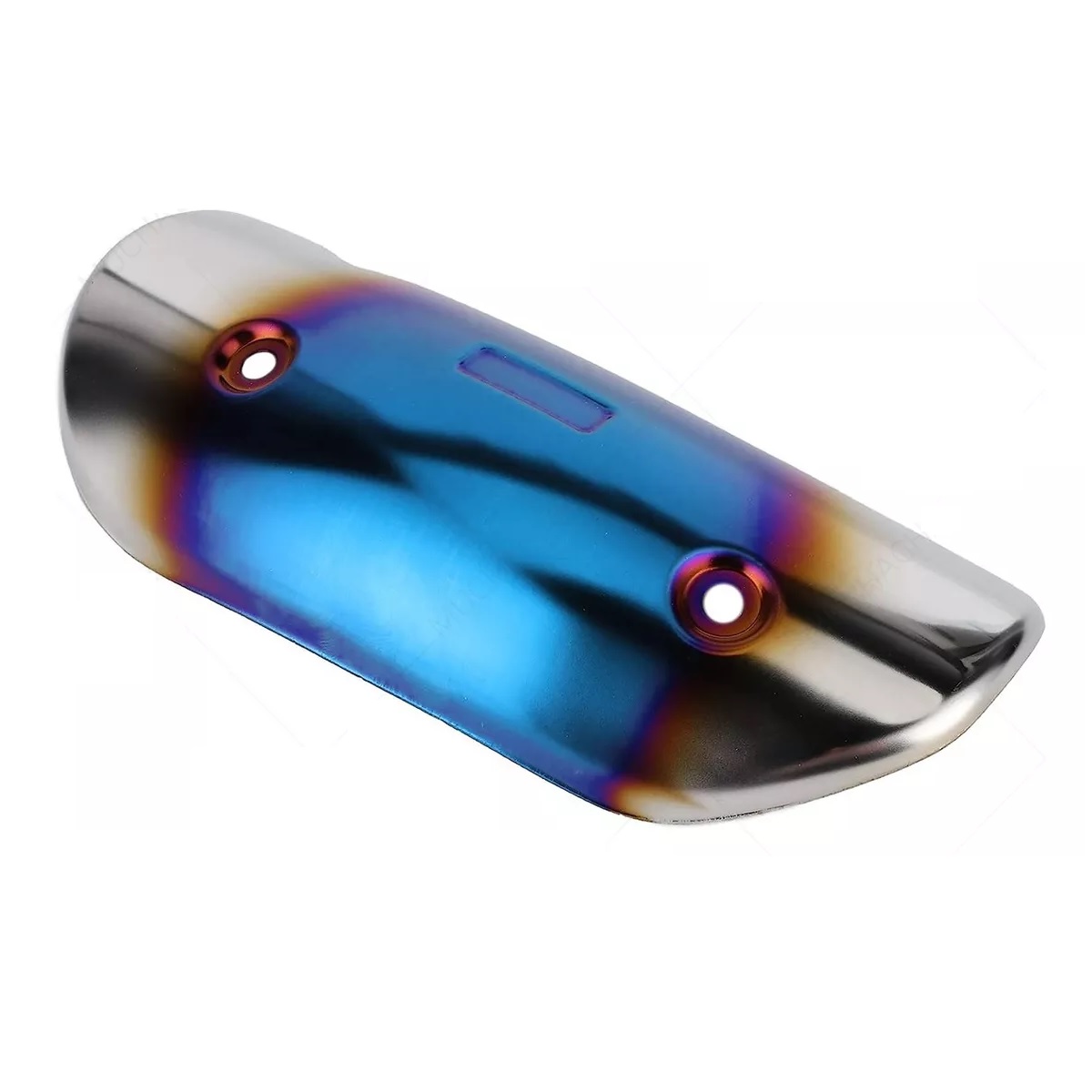 Cubierta Tapa Tubo Escape Universal De Anti-escaldado Azul Acero.